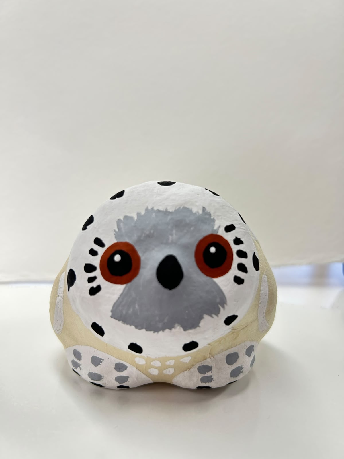 RYUKODO 和紙白貓頭鷹| Ryukodo Washi White Owl