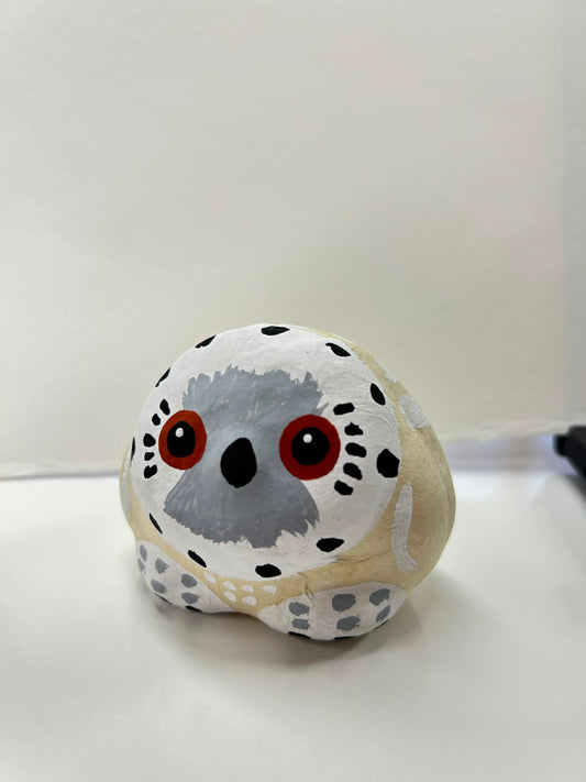 RYUKODO 和紙白貓頭鷹| Ryukodo Washi White Owl
