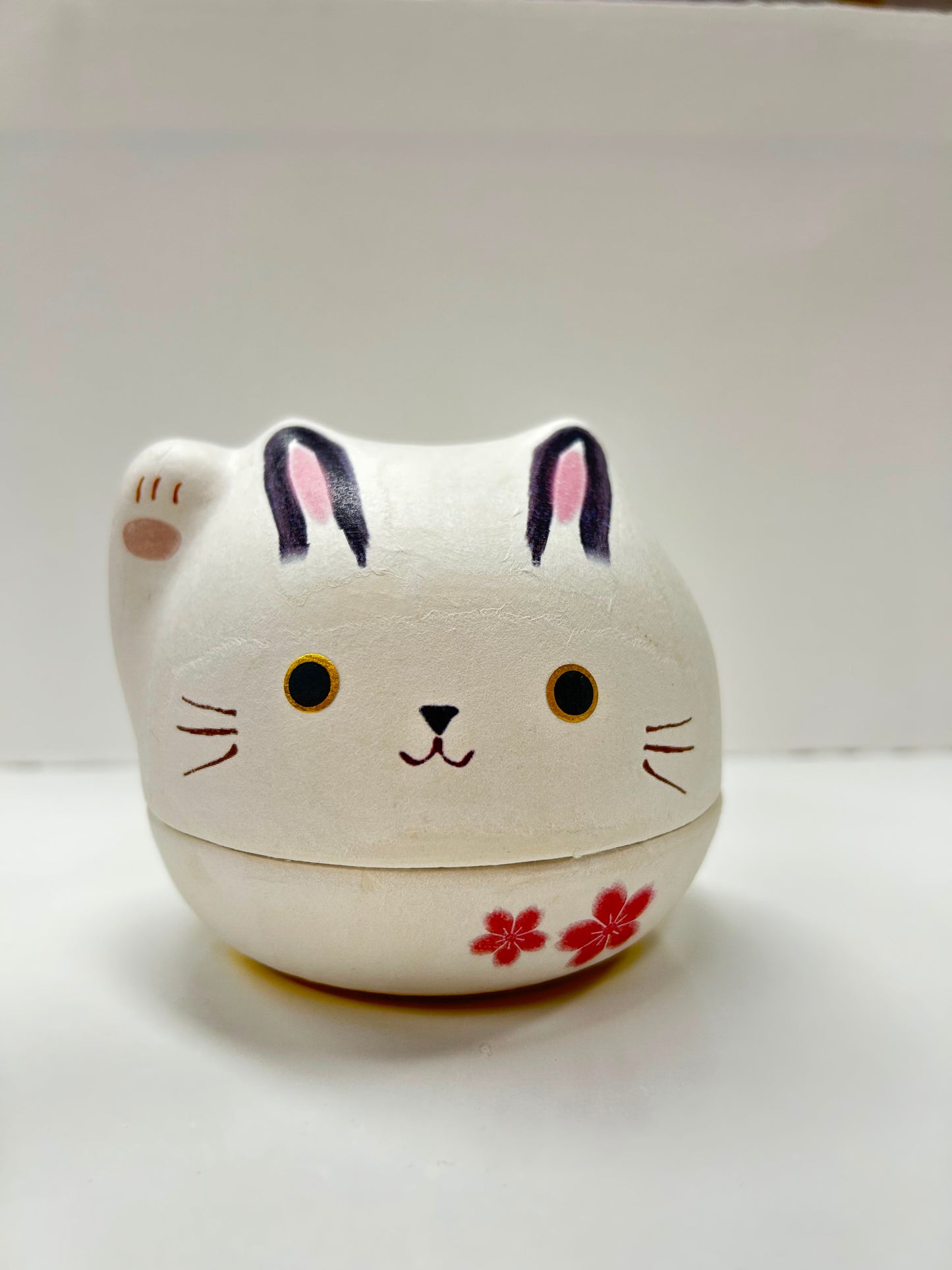 美濃和紙包陶瓷（兔）| Mino Washi Wrapped Ceremic Maneki (Usagi)