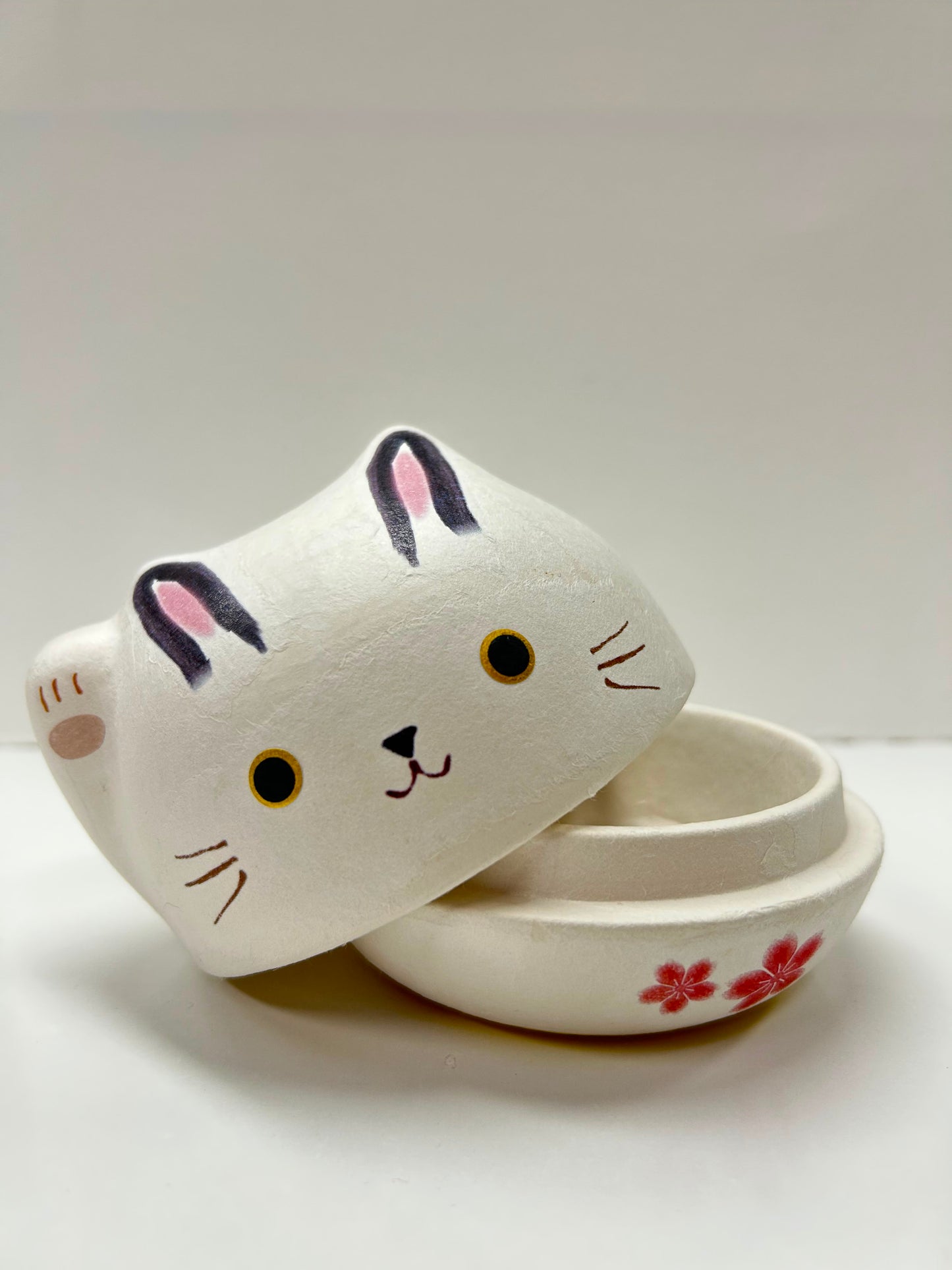 美濃和紙包陶瓷（兔）| Mino Washi Wrapped Ceremic Maneki (Usagi)