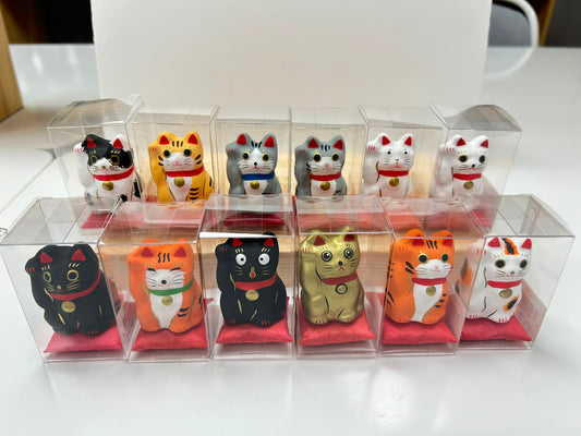 張子 鄉土玩具 招財貓系列 | Hariko Lucky Cat Series