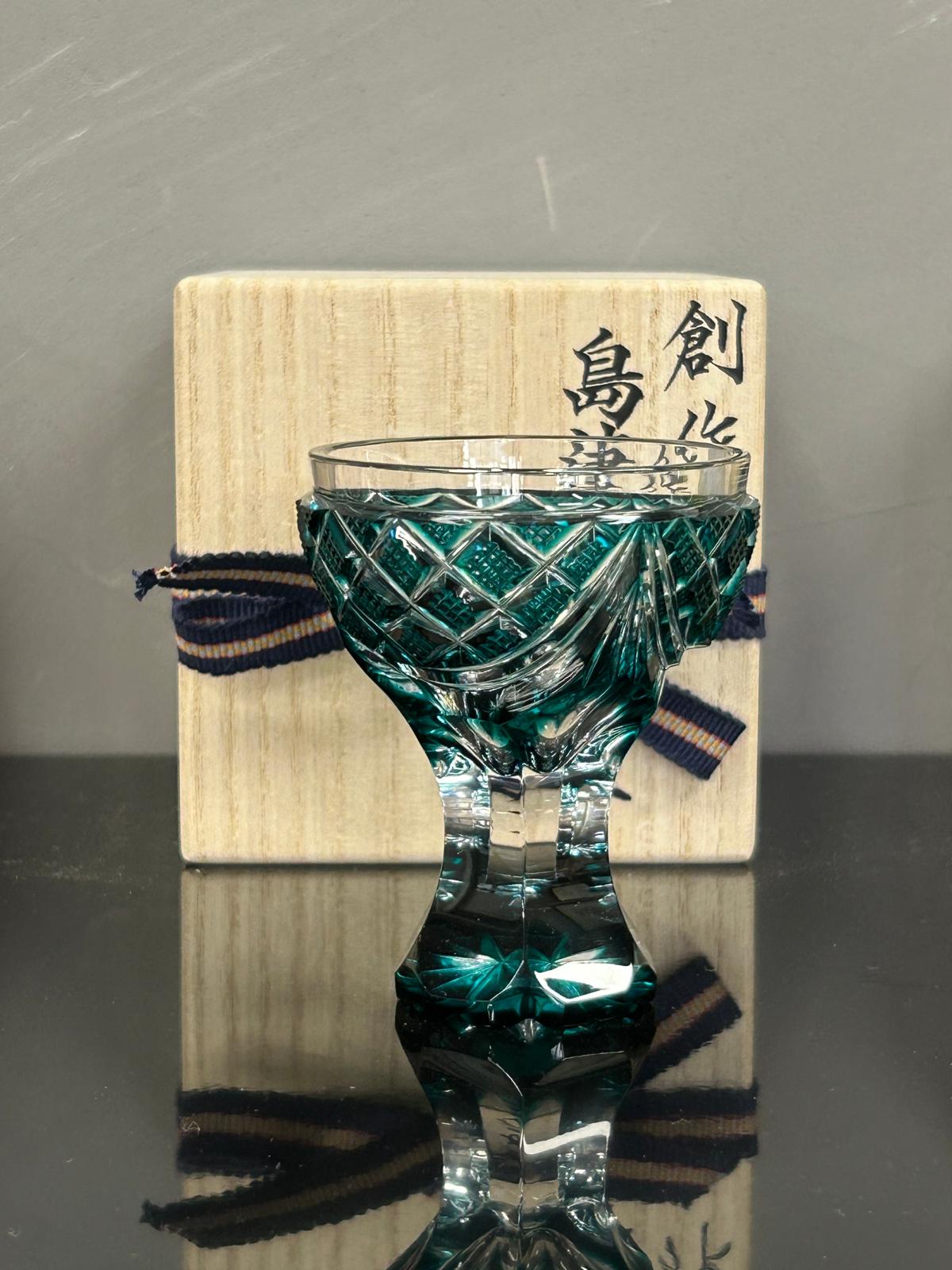 薩摩切子 - 綠 | Satsuma Kiriko - Green