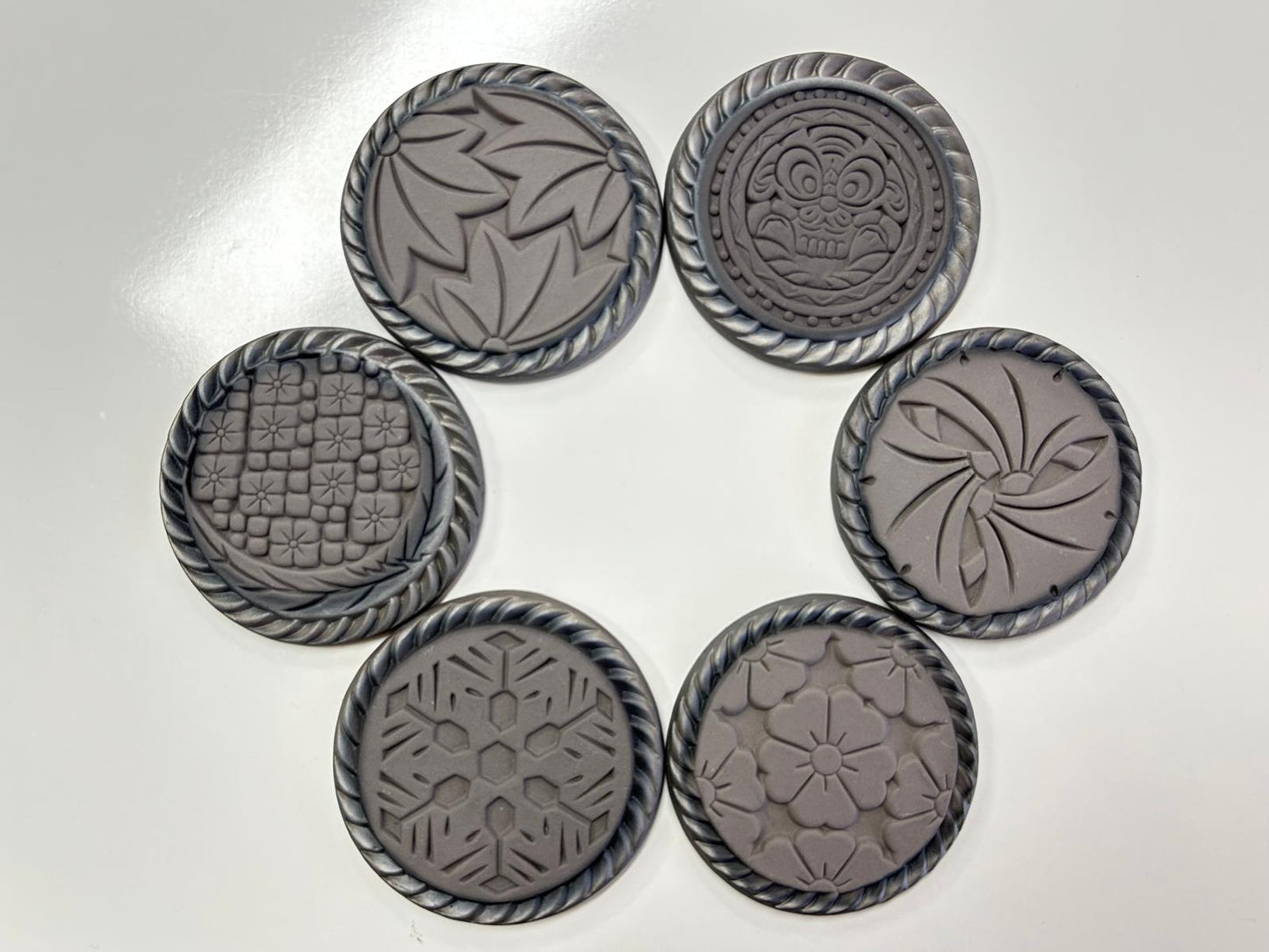 瓦片杯墊 | Coaster