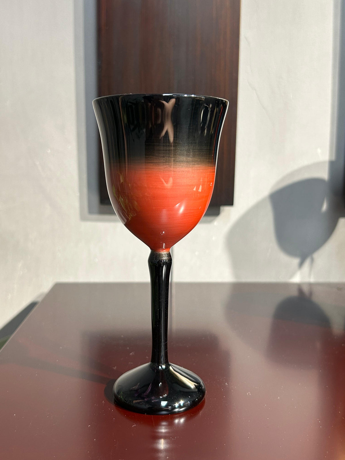 輪島塗漆器 酒杯 (玫瑰紅) | Nakakado Wine Cup (Rose)