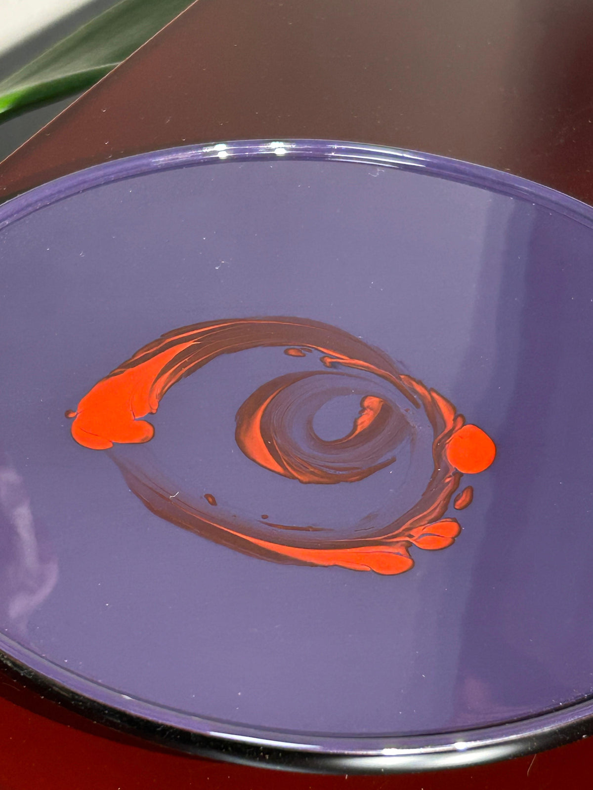輪島塗漆器 甜品碟 (紫) | Nakakado Confectionery Plate (Purple)