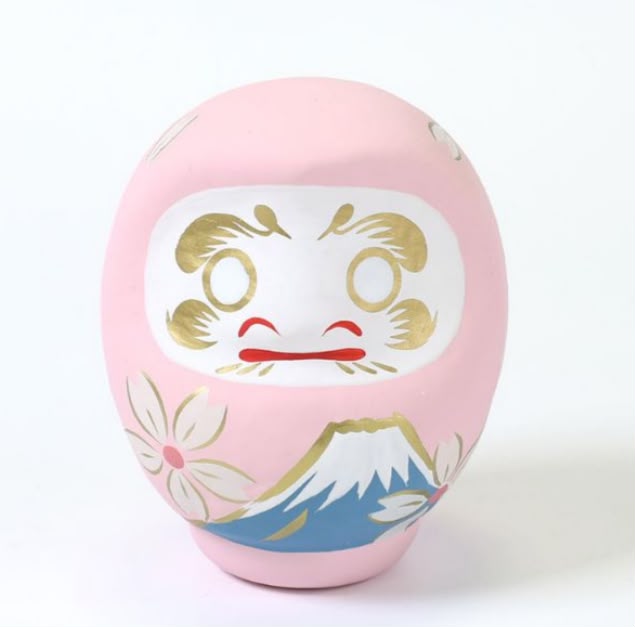 日本春季櫻花和紙達摩 | Japanese Spring Sakura Washi Daruma
