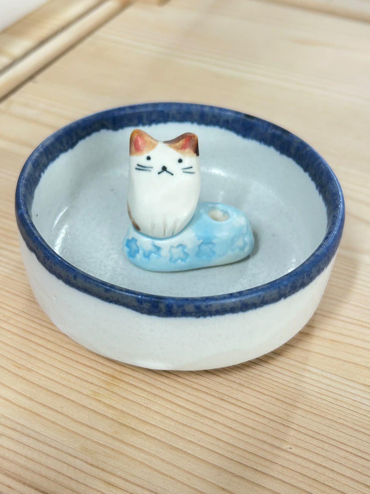 作舍 香立 & 花器 (貓) | Craftman House Incense Holder & Flower Vase (Cat)