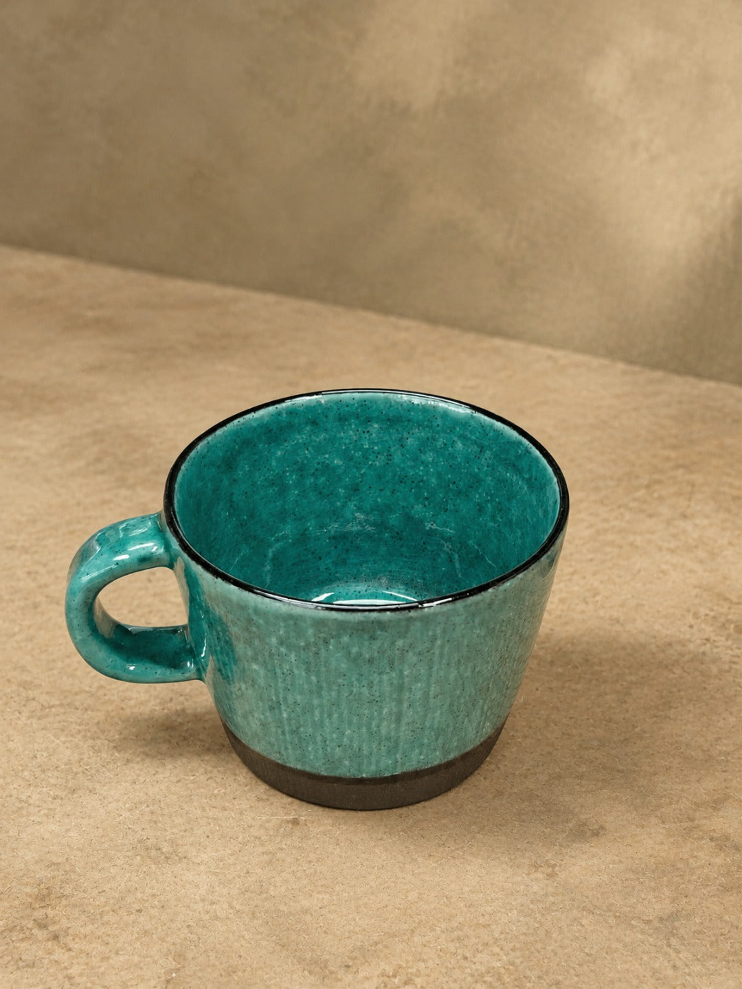 美濃燒 綠松石色/橄欖綠色馬克杯  | Mino Ware Turquoise / Olive Green Mug
