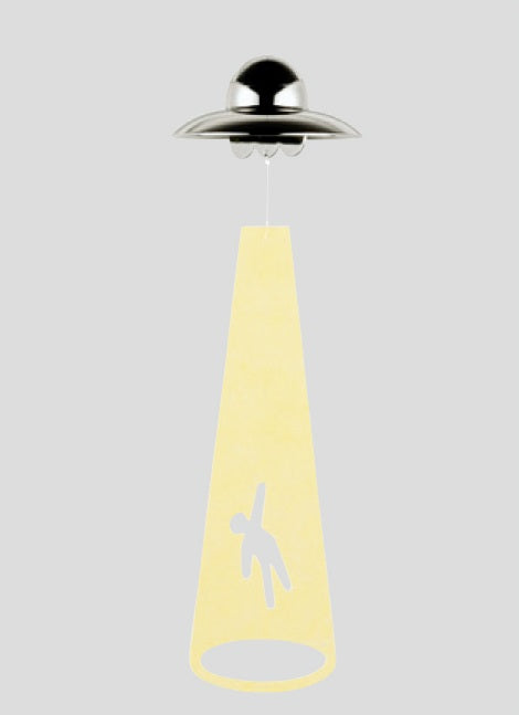 UFO造型風鈴 | Wind Chime - UFO - Nickel