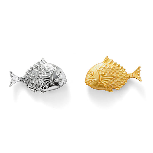 【能作NOUSAKU】鯛魚賀喜筷架組 - 2入 | Nousaku Chopstick Rest - Fortune Fish - Set of 2