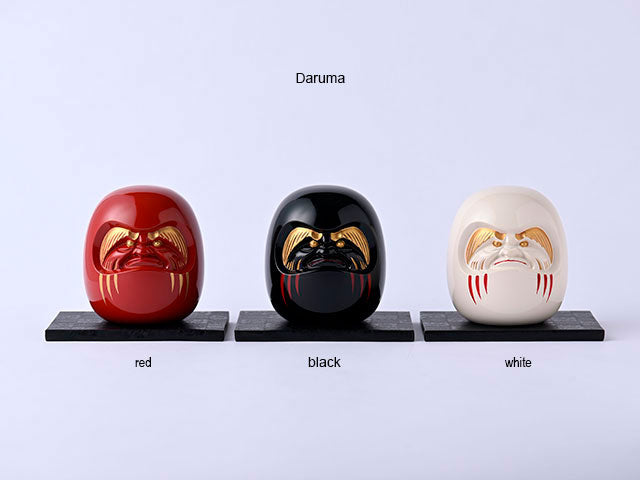 【銀雅堂】蒔繪漆藝達摩——幸運符 | Gingado Daruma - Good Luck Charm