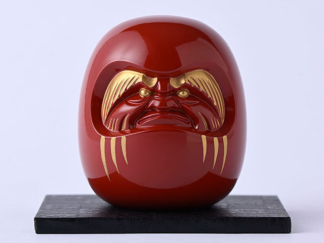 【銀雅堂】蒔繪漆藝達摩——幸運符 | Gingado Daruma - Good Luck Charm