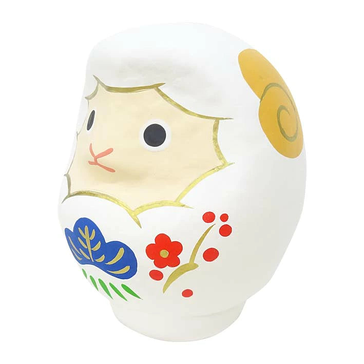 2027生肖羊達摩娃娃擺件 | 2027 Zodiac Sheep Daruma Figurine