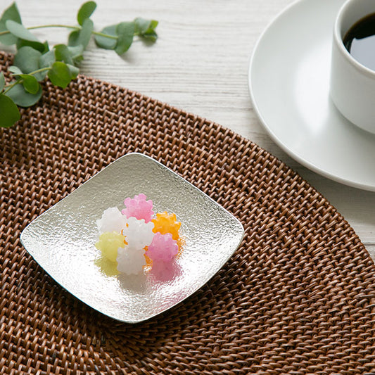 【能作NOUSAKU】小皿(碟) - 丸、三角、方形 | Nousaku Small Plate - Round、Triangle、Square