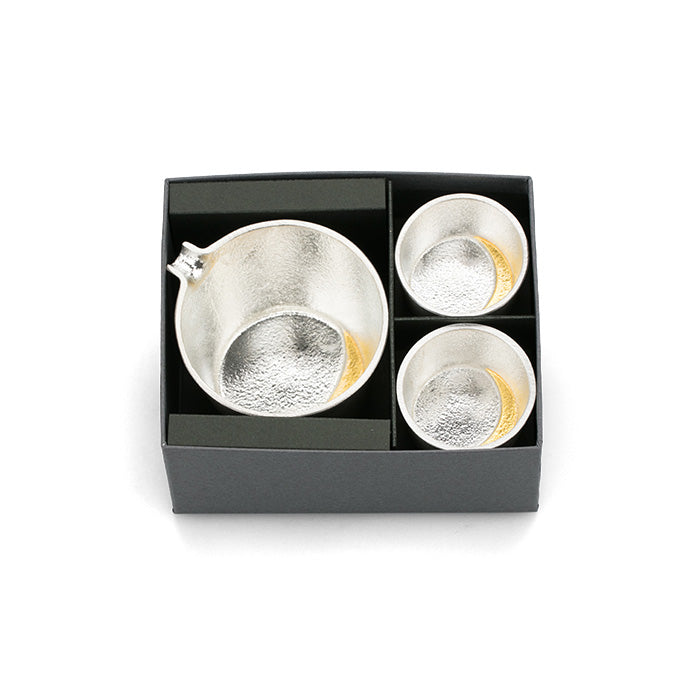 【能作NOUSAKU】金色月光酒器組 | Nousaku Sakeware Set - Moon (Gold)