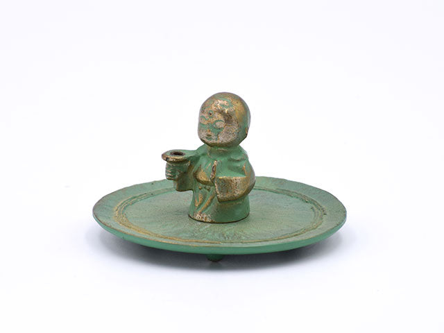 【銀雅堂】純黃銅香爐 - 地藏 | Solid Brass Incense Holder - Jizou
