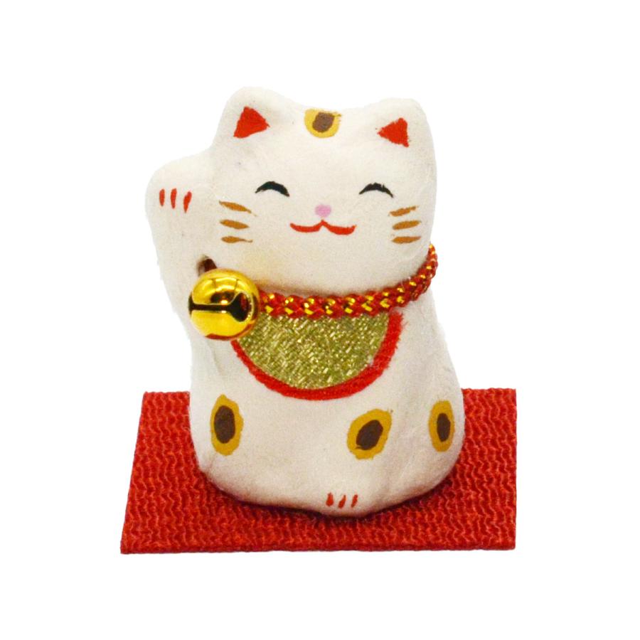 RYUKODO 和紙開運招財貓（迷你）| Ryukodo Washi Lucky Cat (Mini)