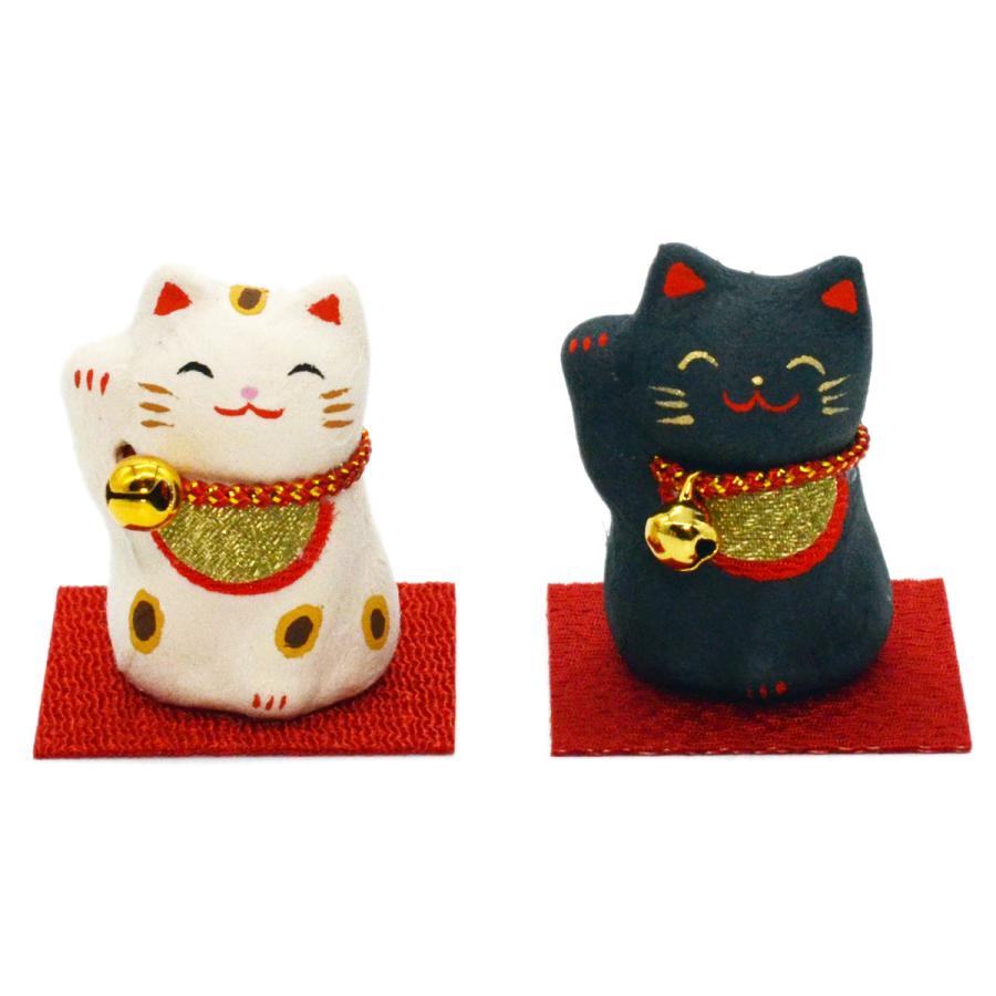 RYUKODO 和紙開運招財貓（迷你）| Ryukodo Washi Lucky Cat (Mini)