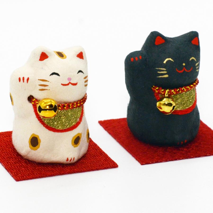 RYUKODO 和紙開運招財貓（迷你）| Ryukodo Washi Lucky Cat (Mini)