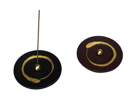 【銀雅堂】一円相 (墨黑 / 茶) | Gingado Enso Round (Black/Brown)